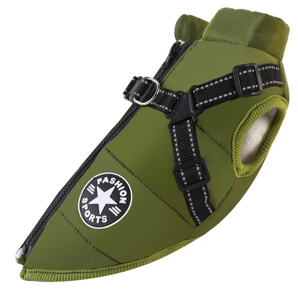 Waterproof Warm Dog Cotton Coat