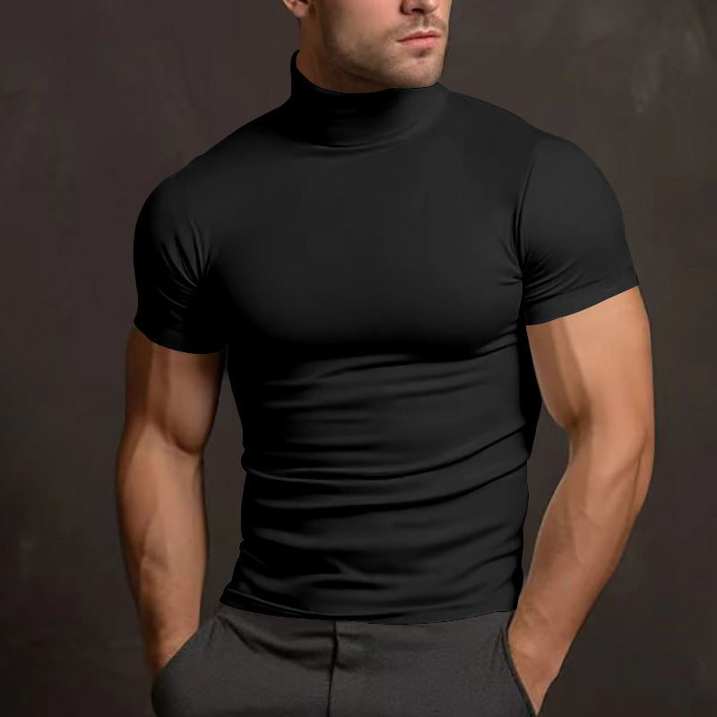Short-Sleeved Fashion Bottoming Shirt
