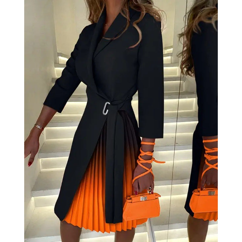 V-Neck Fashion Strap Dress