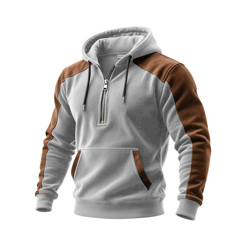 Men'S Half-Zip Hoodie