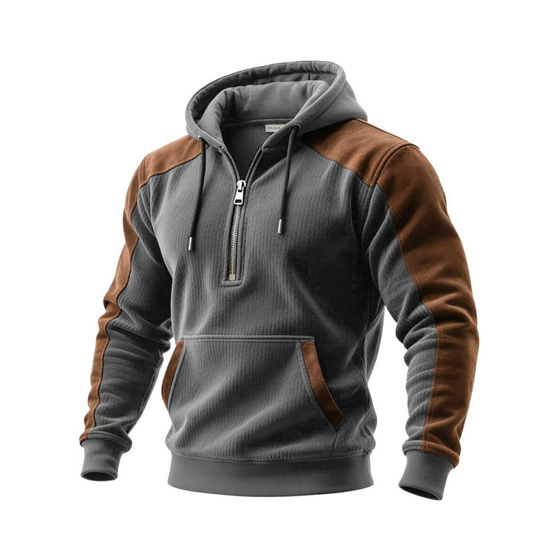 Men'S Half-Zip Hoodie
