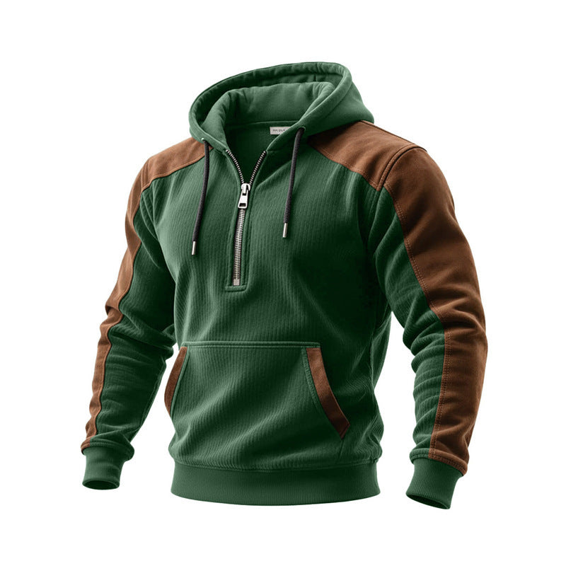 Men'S Half-Zip Hoodie