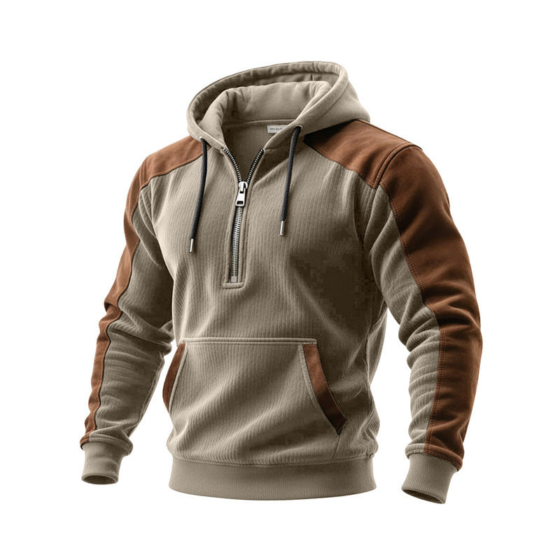 Men'S Half-Zip Hoodie