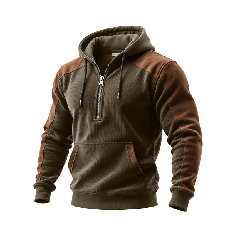 Men'S Half-Zip Hoodie