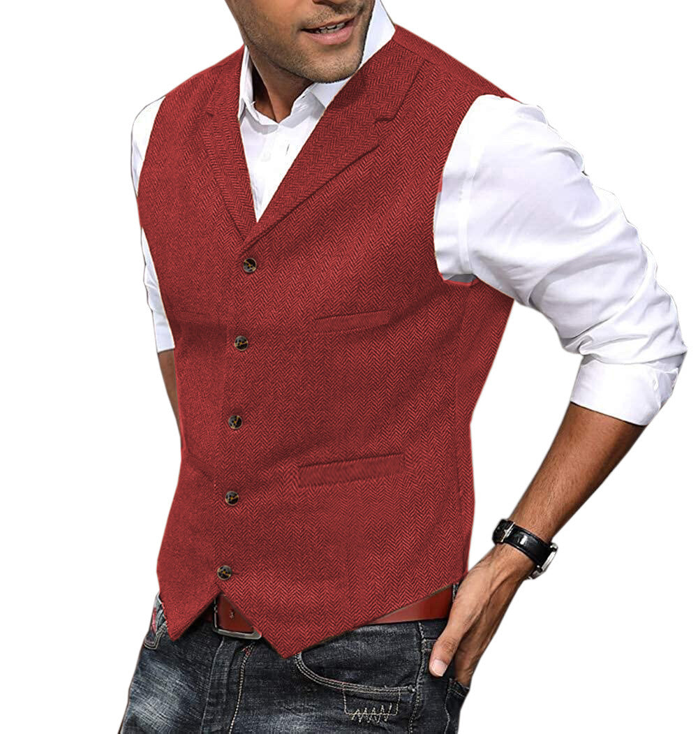 Fashion British Vintage Vest