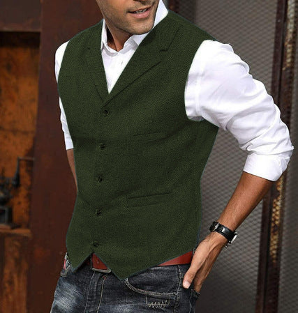 Fashion British Vintage Vest