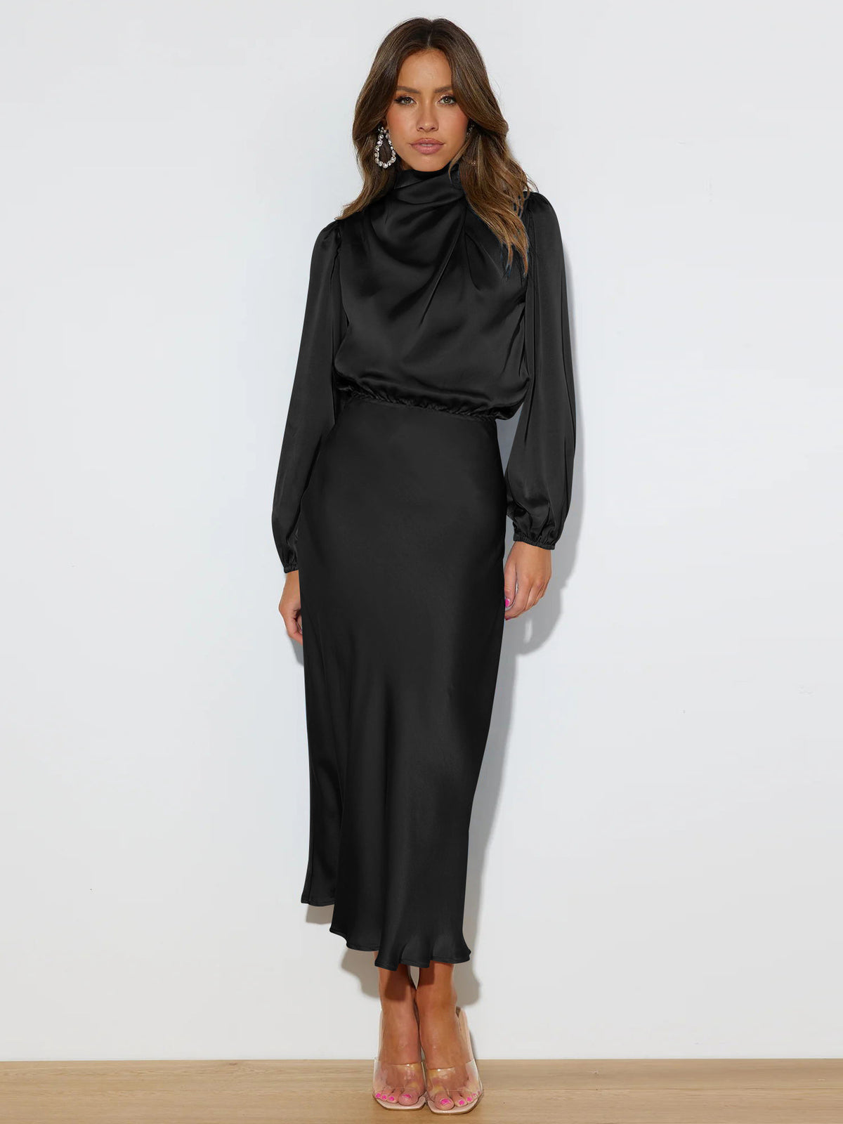 Satin Dress