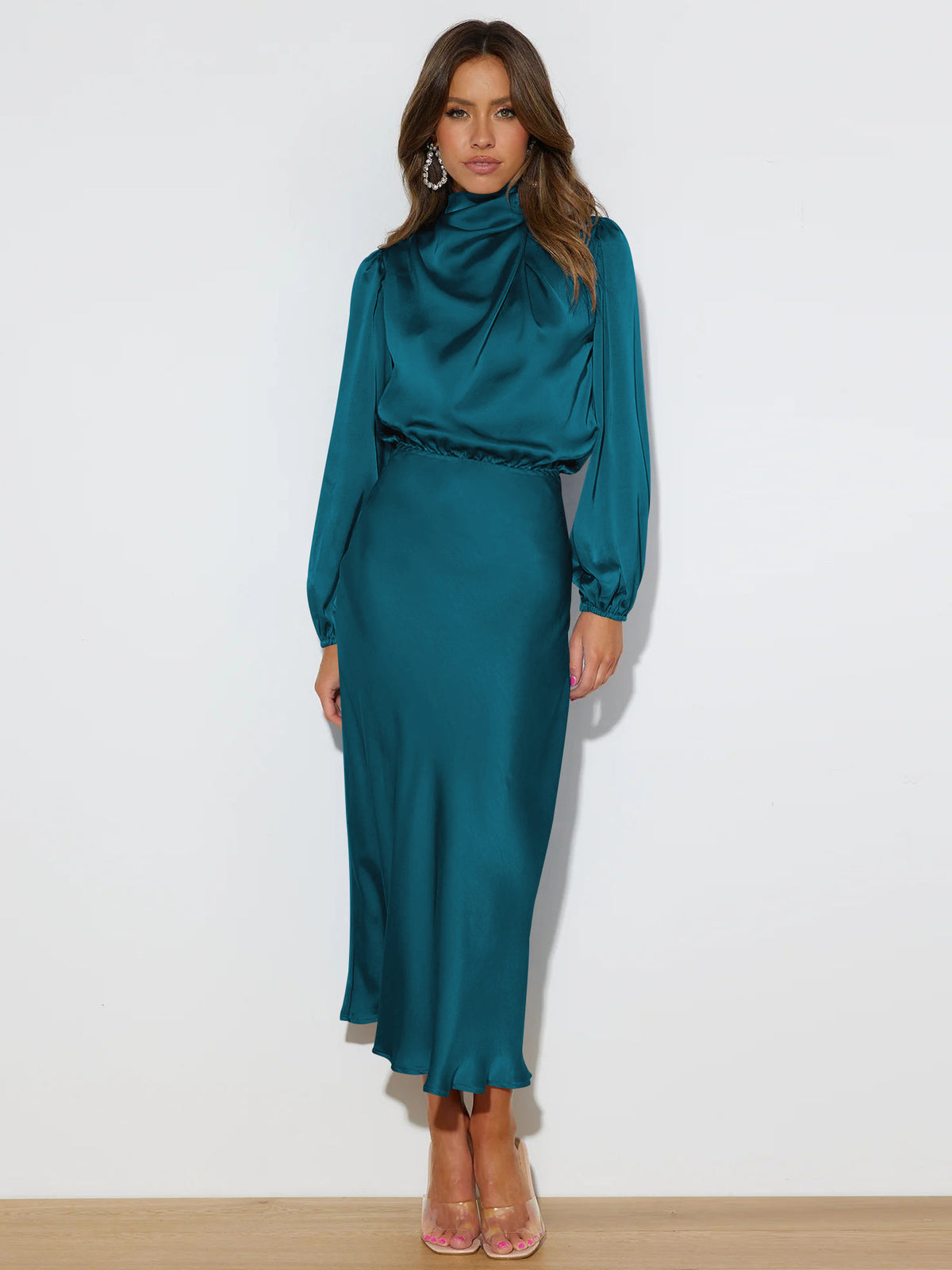 Satin Dress