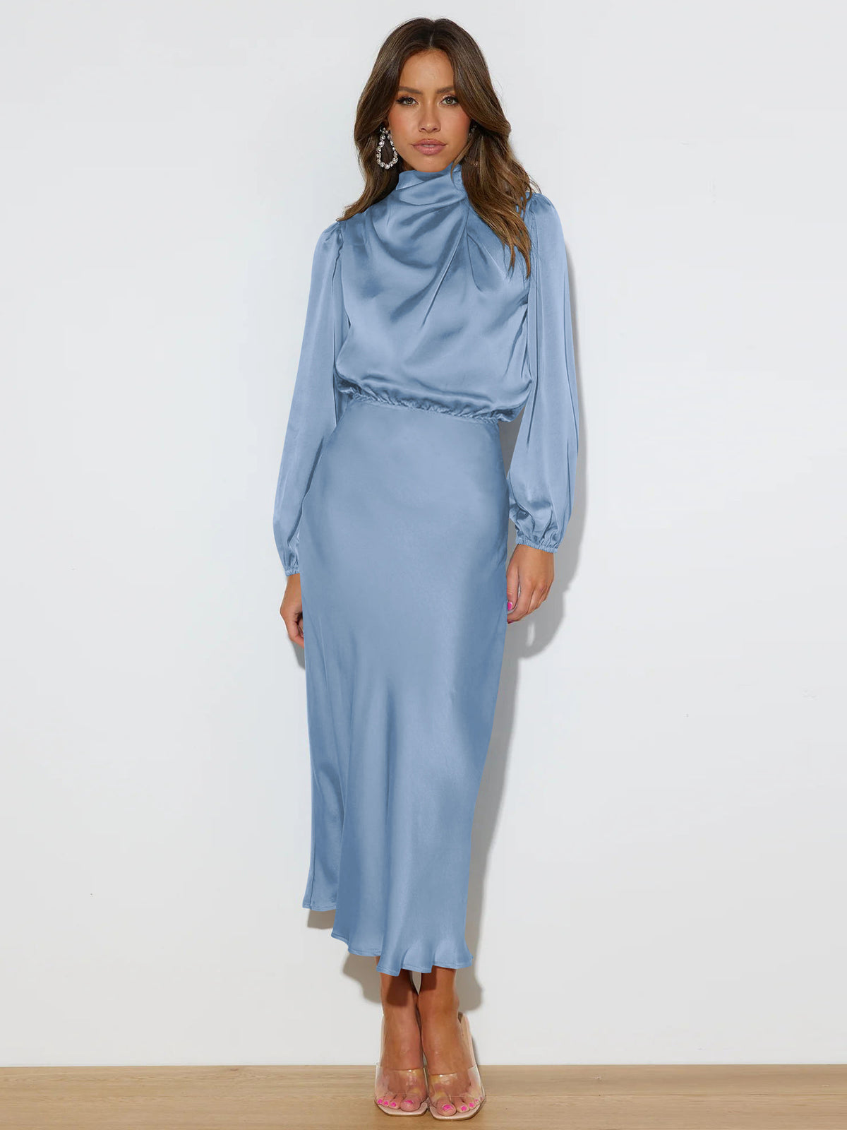 Satin Dress