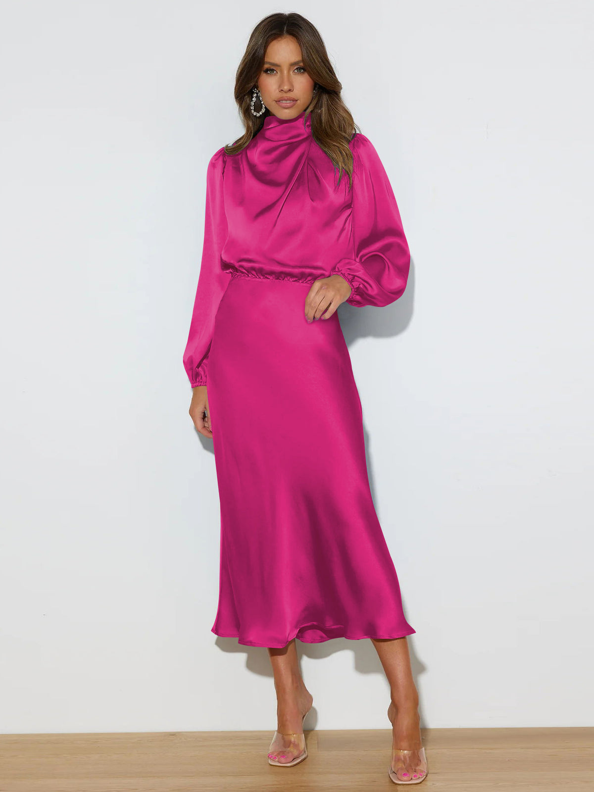 Satin Dress