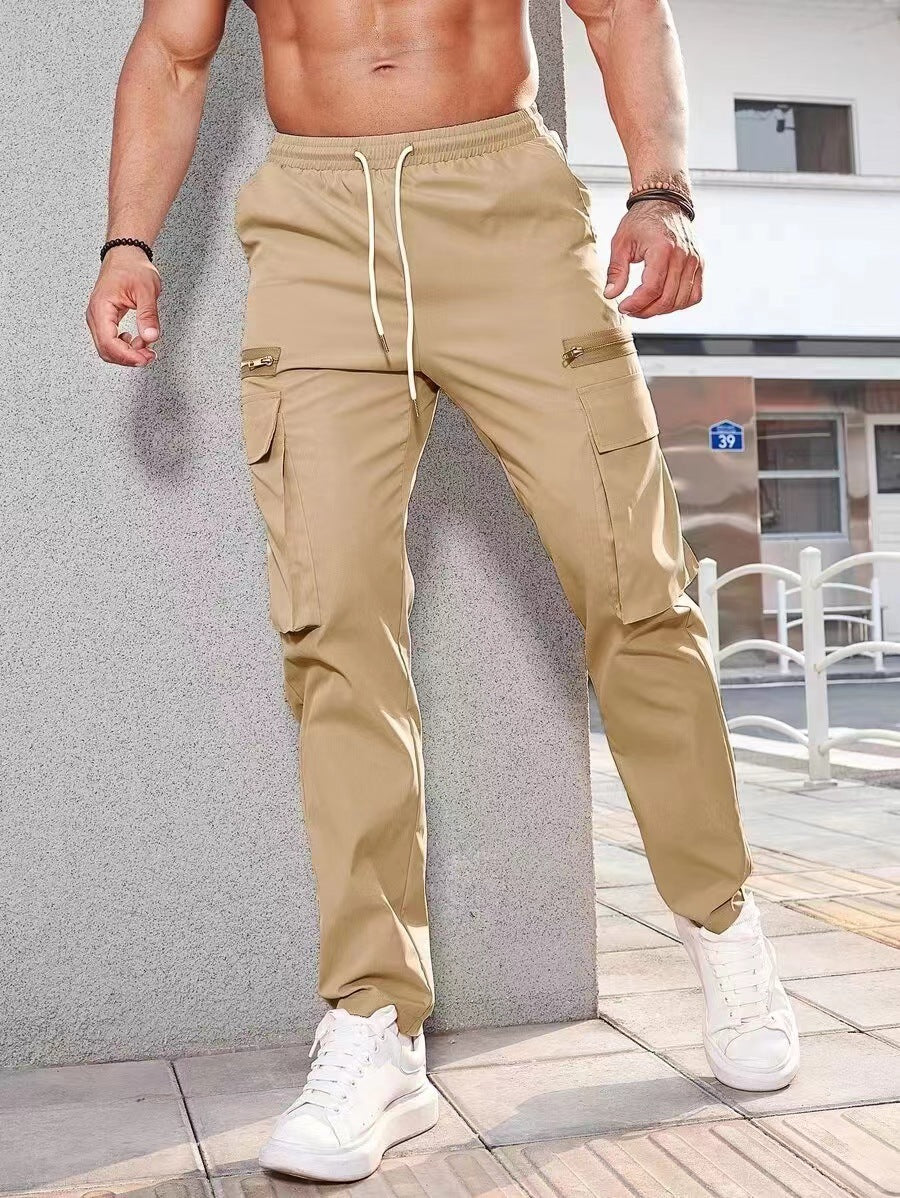 Cordwork Multi-Pocket Trousers