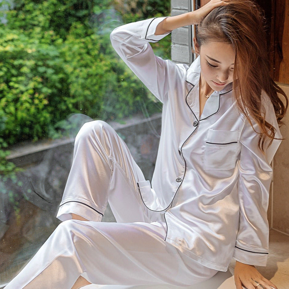 Long Sleeve Cardigan Pajamas