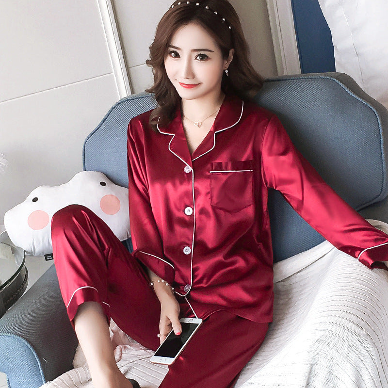 Long Sleeve Cardigan Pajamas