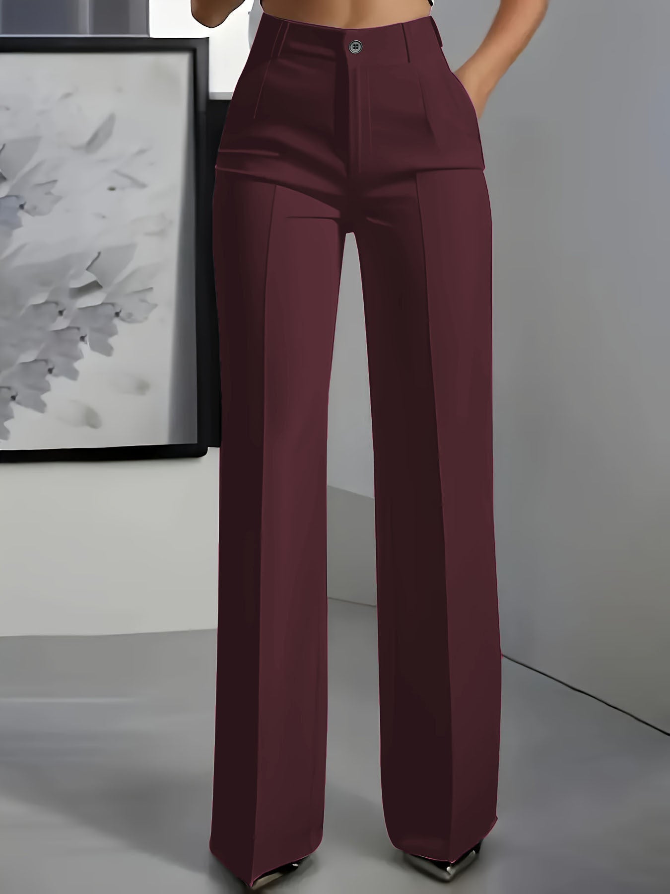 Women'S Fashion Casual Suit Pants