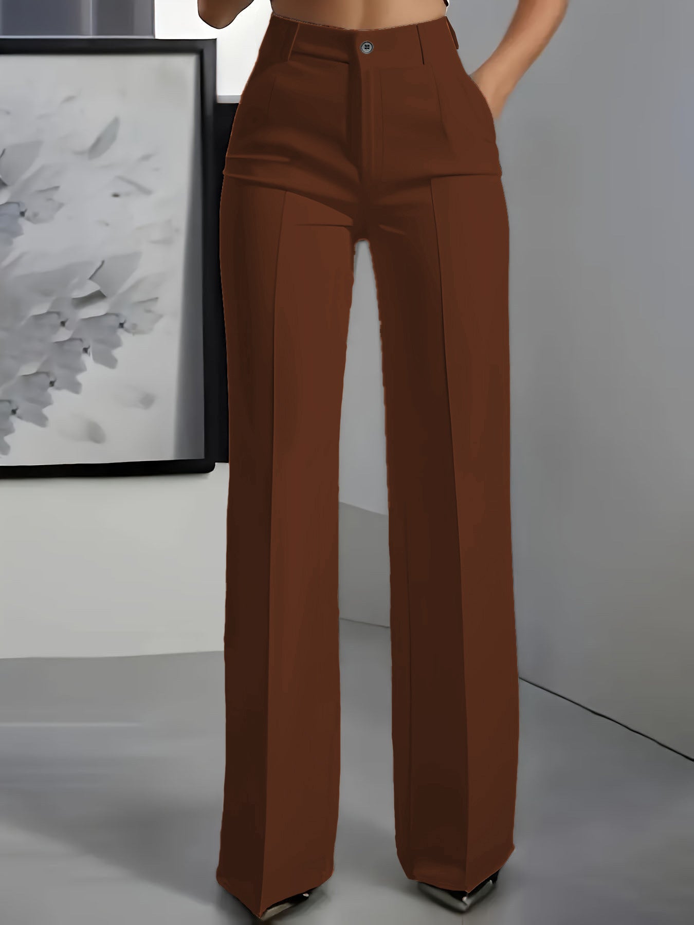 Women'S Fashion Casual Suit Pants