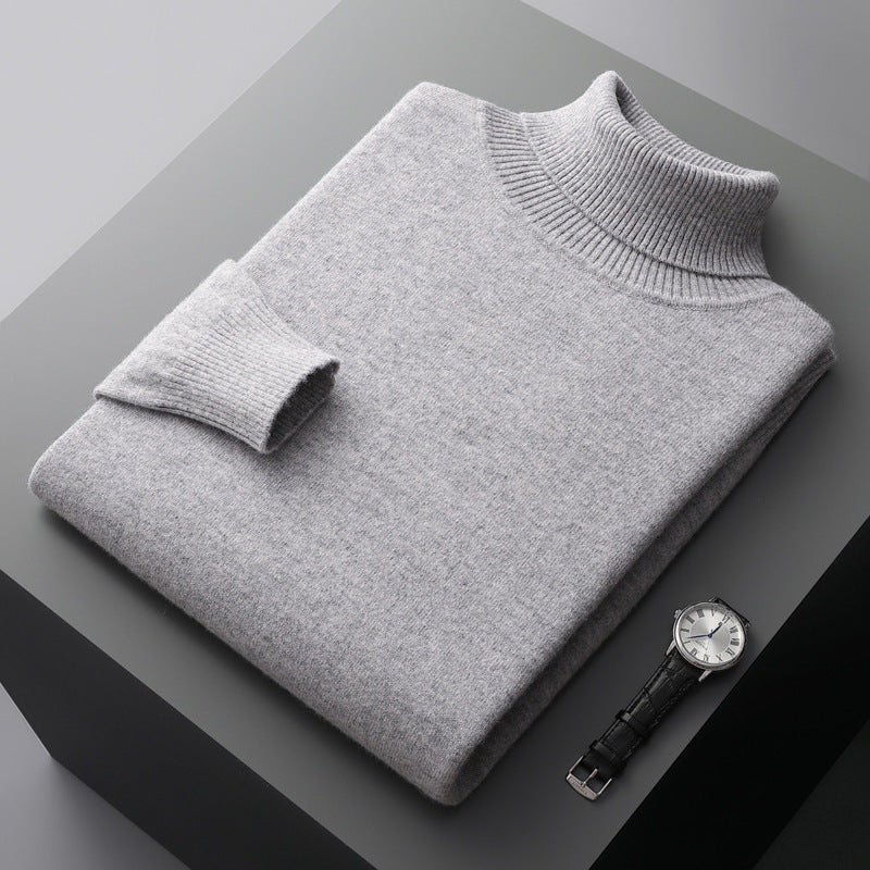 Men'S Cashmere Turtleneck Sweater