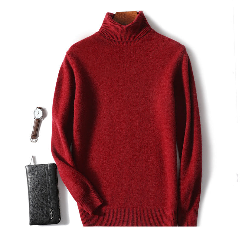 Men'S Cashmere Turtleneck Sweater