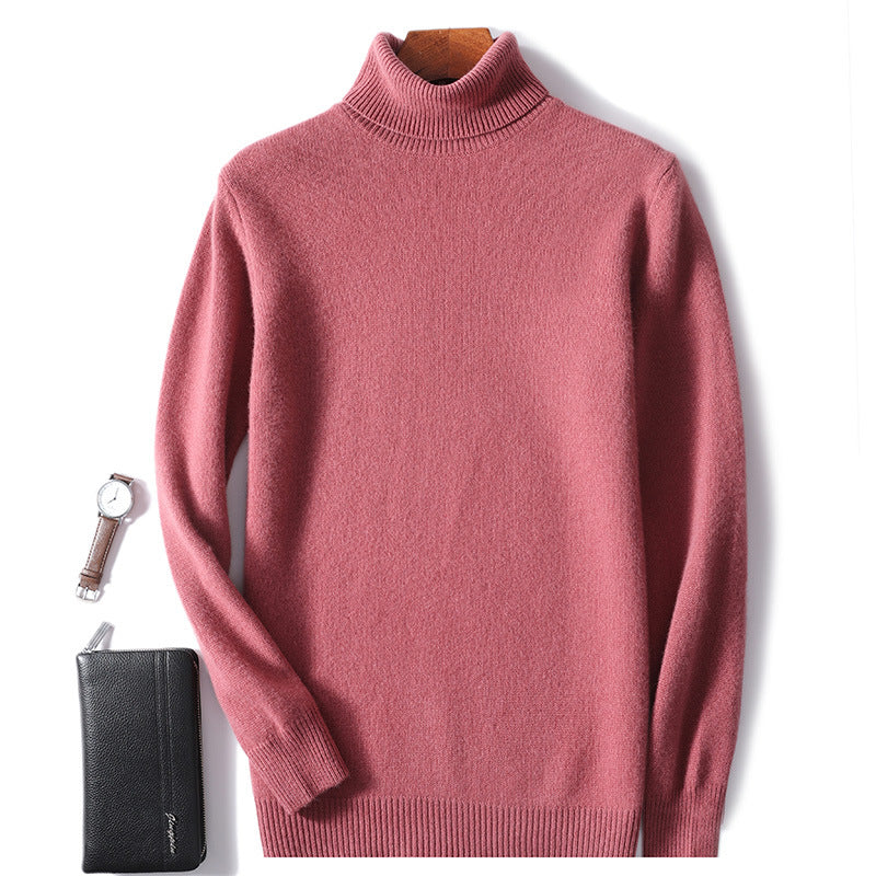 Men'S Cashmere Turtleneck Sweater