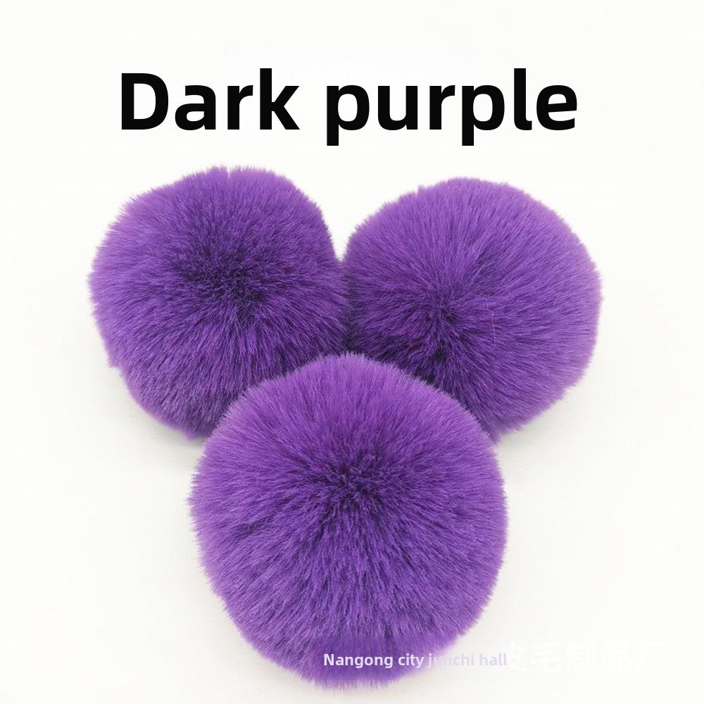 Artificial hair small hair ball (MOQ: 10)