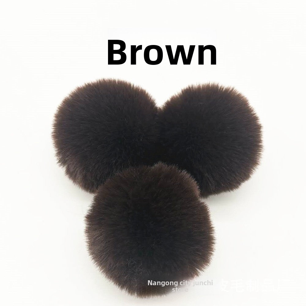 Artificial hair small hair ball (MOQ: 10)