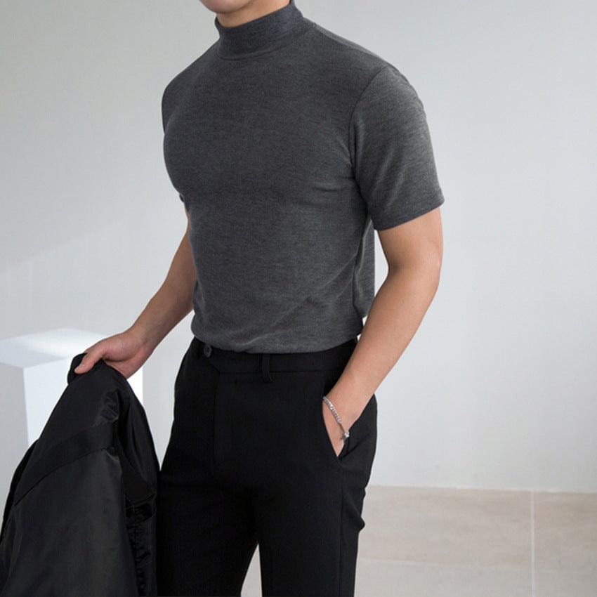 Men'S Tight-Neck Tee
