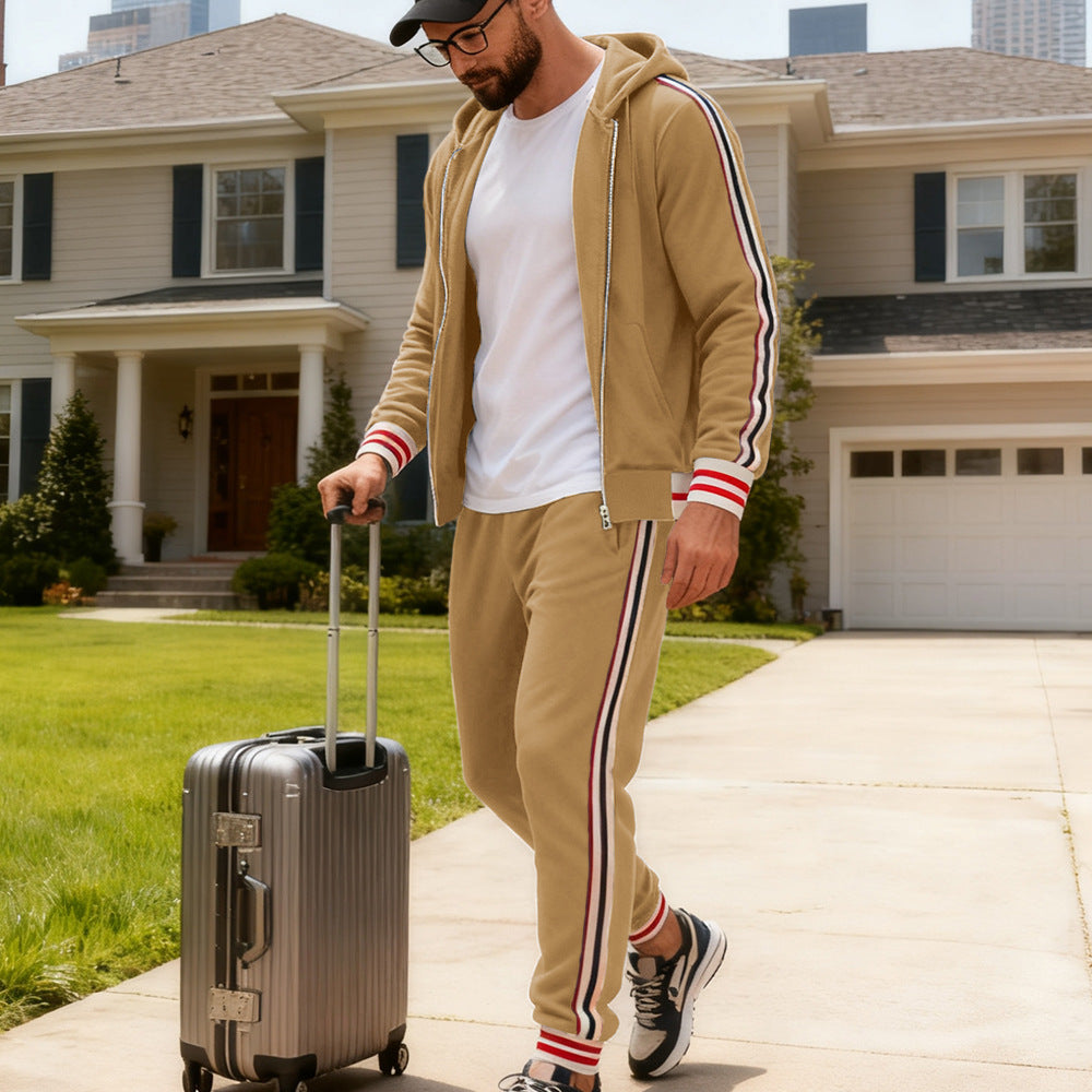 Ribbon Stripe Suit