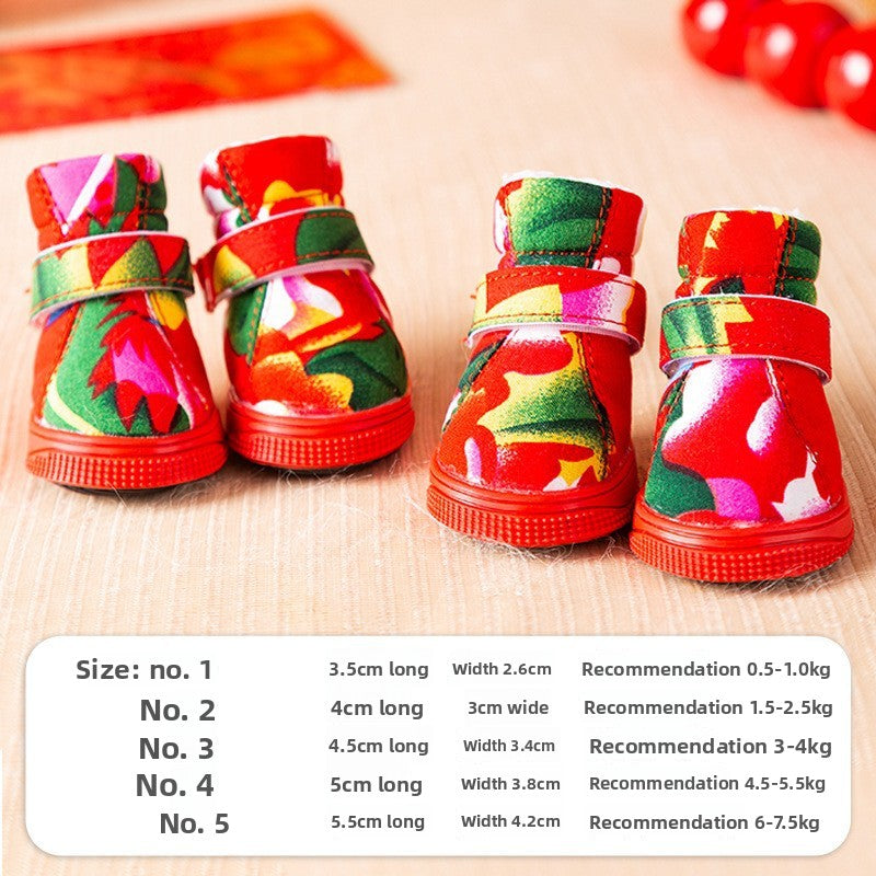 Puppy Dog Shoes Pet Dog Shoes