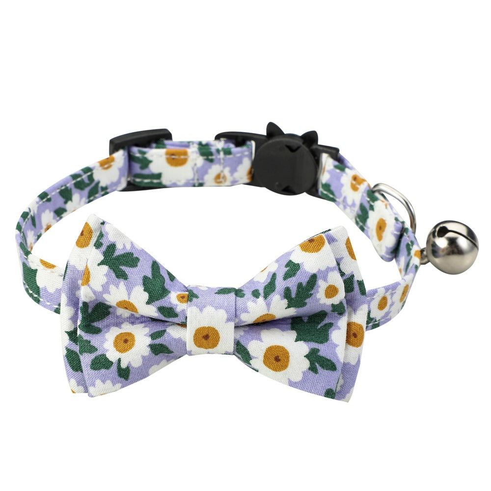 Little Floral Cat Collar