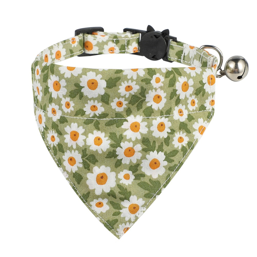 Little Floral Cat Collar