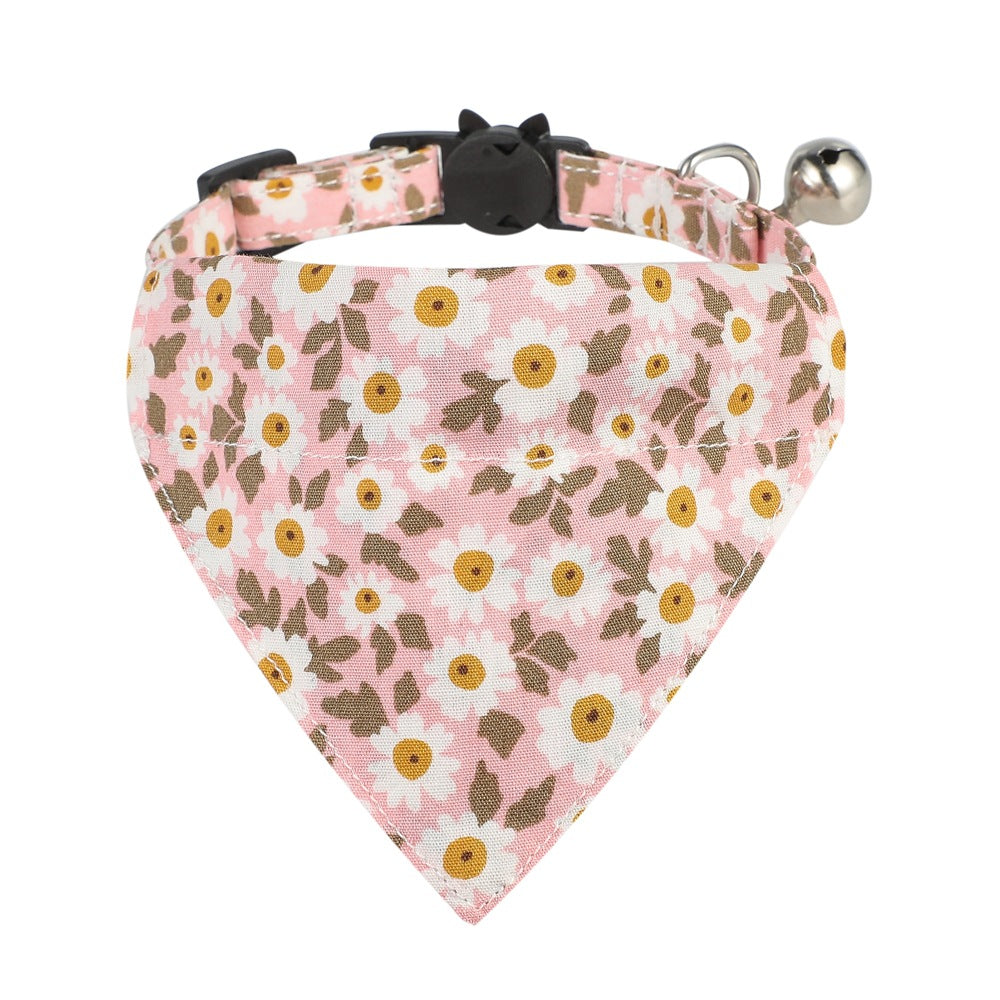 Little Floral Cat Collar
