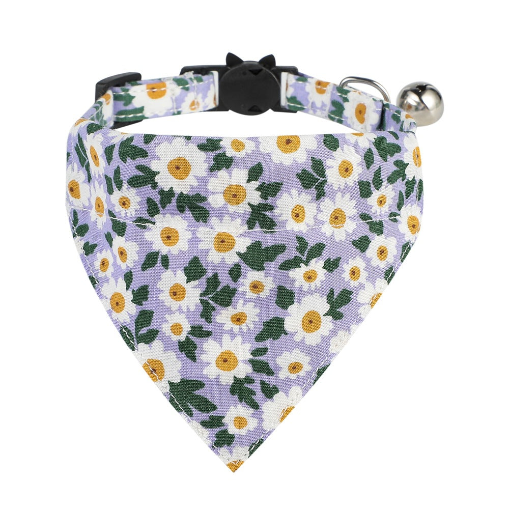 Little Floral Cat Collar