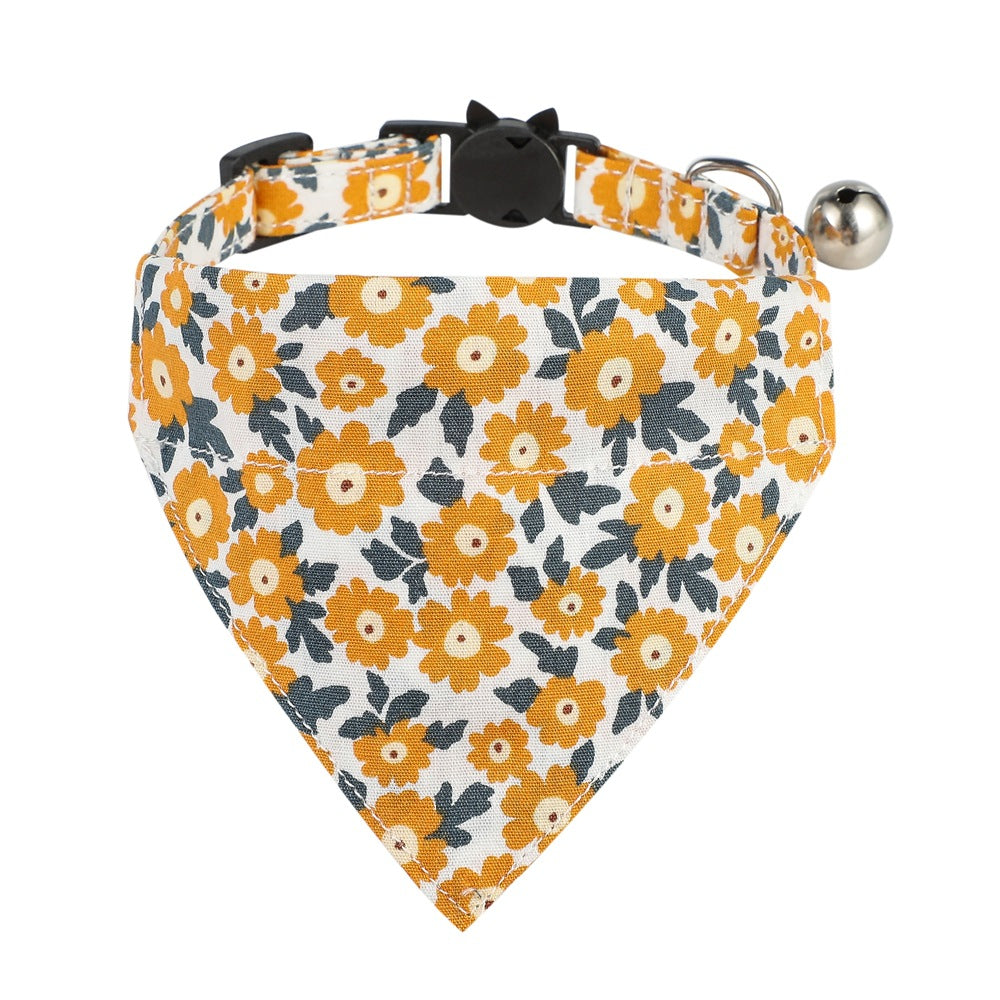 Little Floral Cat Collar