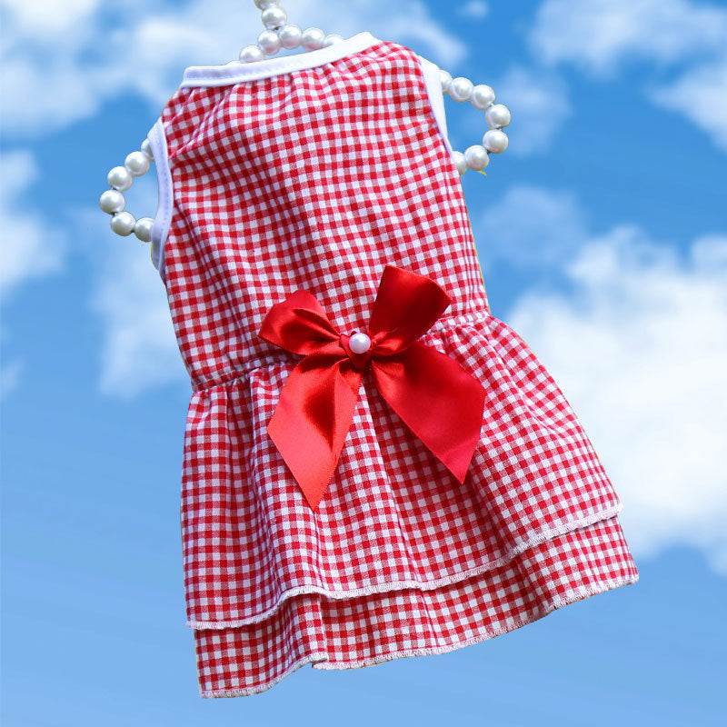 Dog Bow Dress