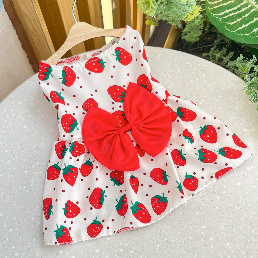 Dog Bow Dress