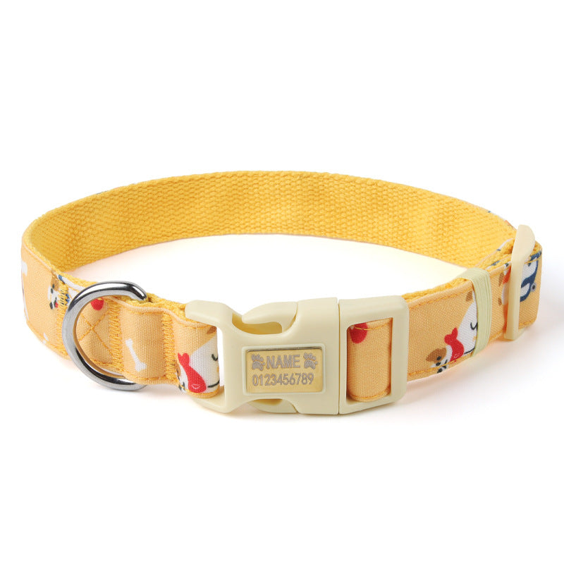 Fabric Pet Collar