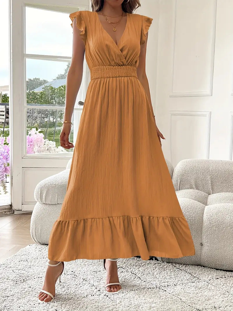 Summer Short-Sleeved Dress