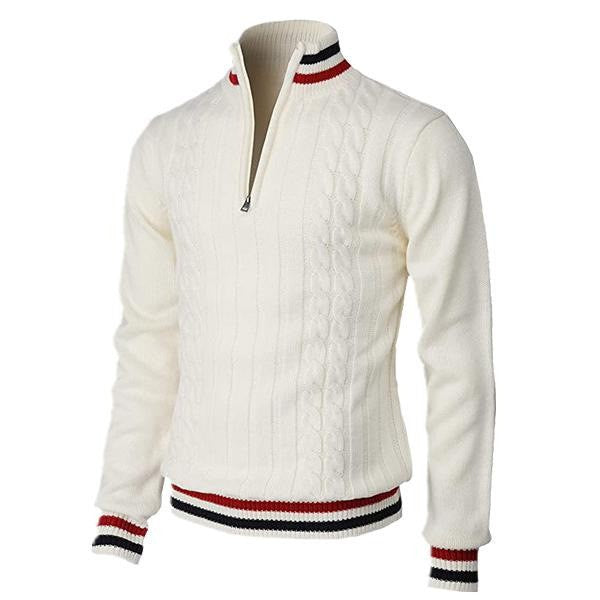 English Colorblock Zipper