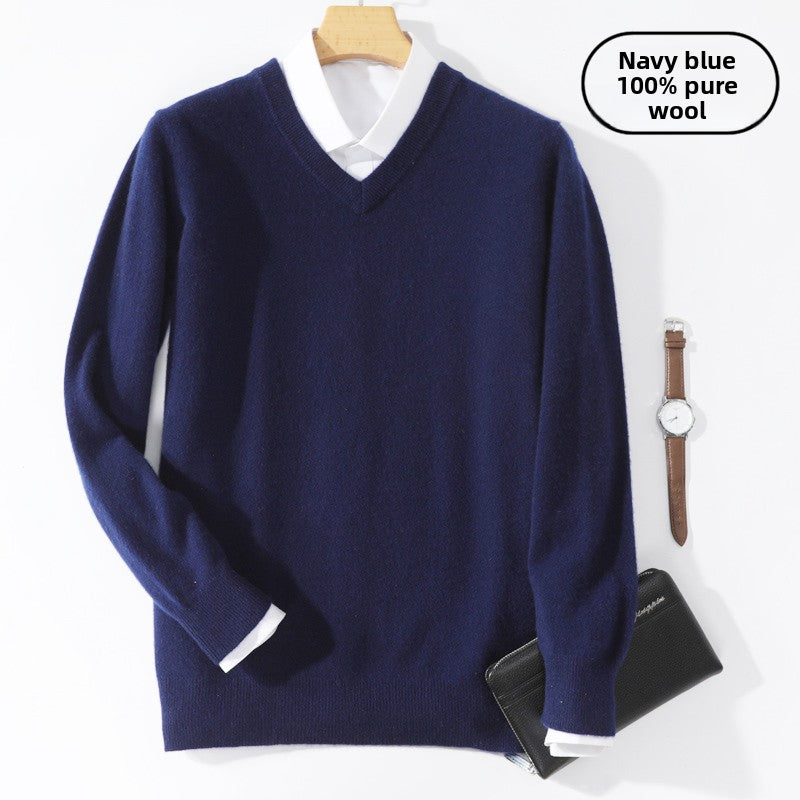 Men'S V-Neck Cardigan