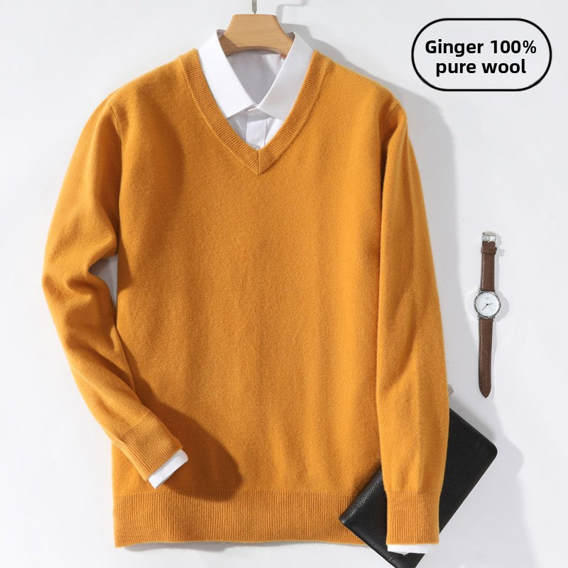 Men'S V-Neck Cardigan