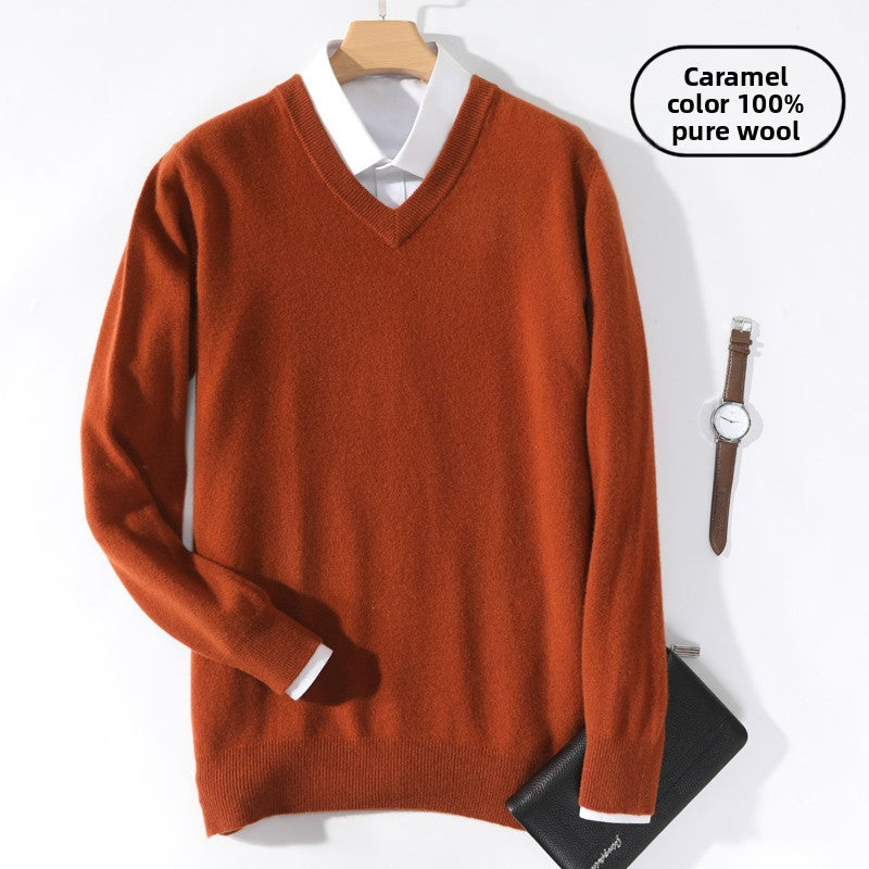 Men'S V-Neck Cardigan