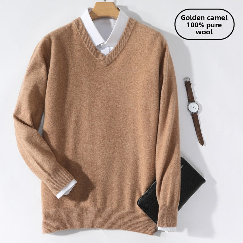 Men'S V-Neck Cardigan