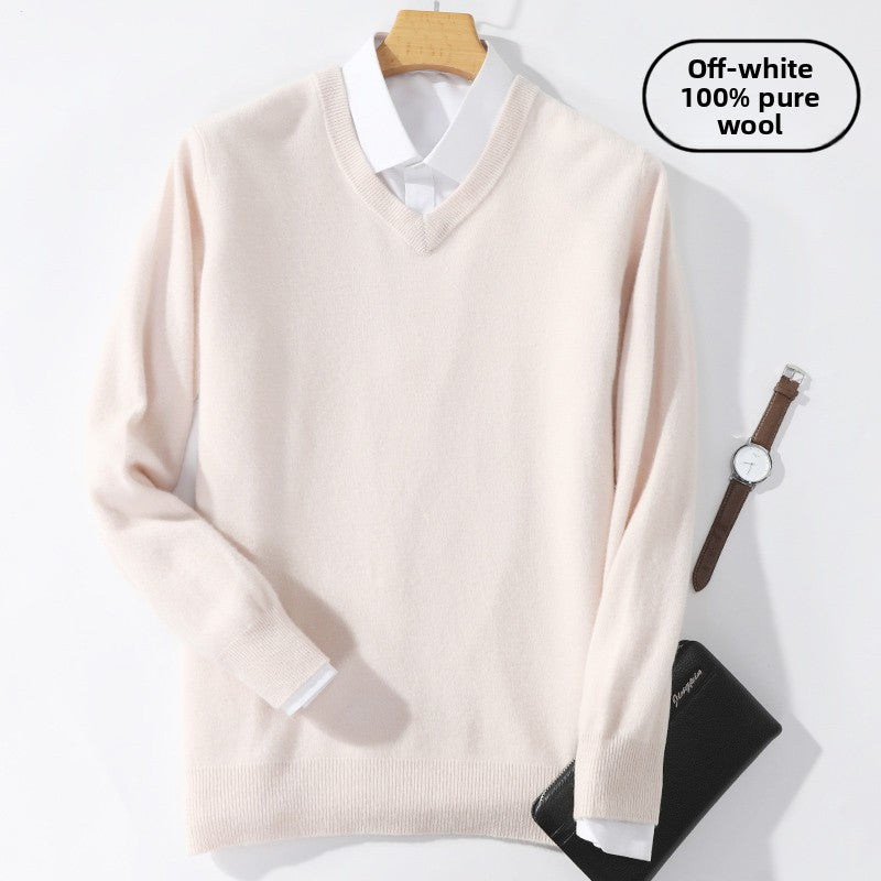 Men'S V-Neck Cardigan