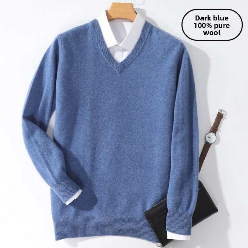 Men'S V-Neck Cardigan
