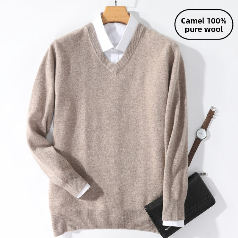 Men'S V-Neck Cardigan