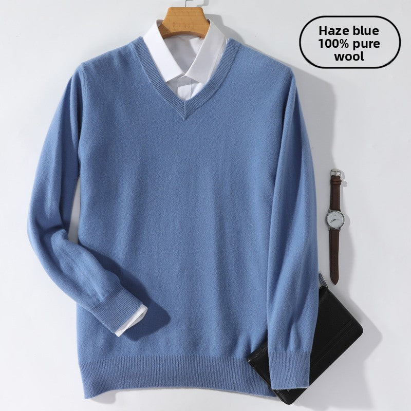 Men'S V-Neck Cardigan
