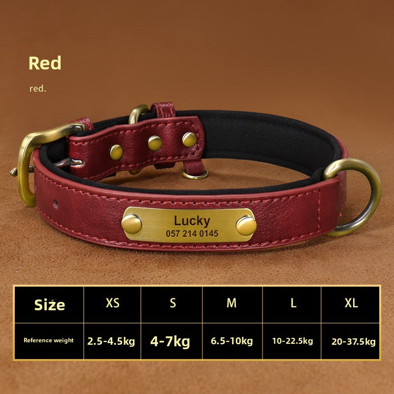 Lettering Anti-Drop Collar