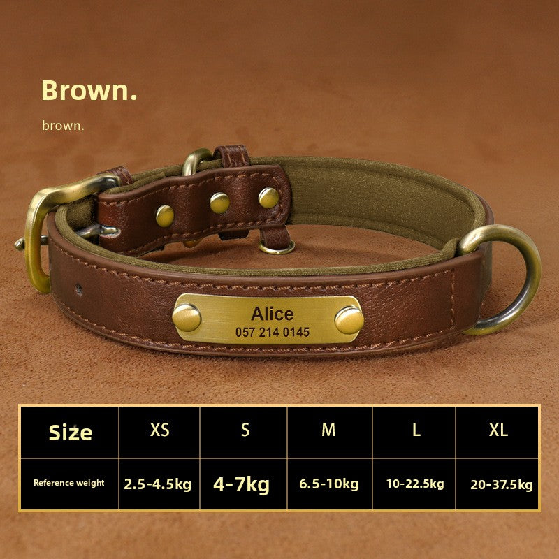 Lettering Anti-Drop Collar