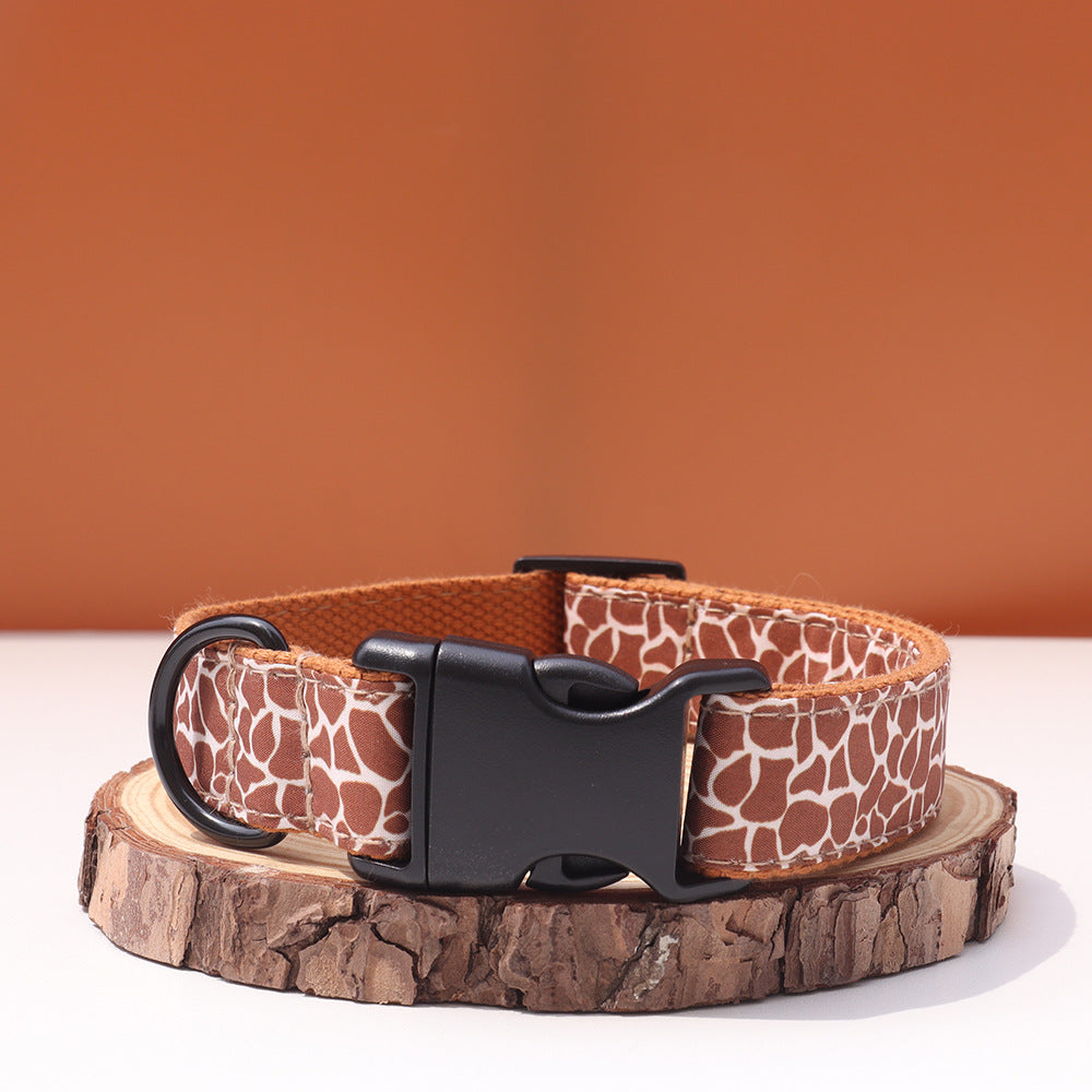 Animal Print Training Collar