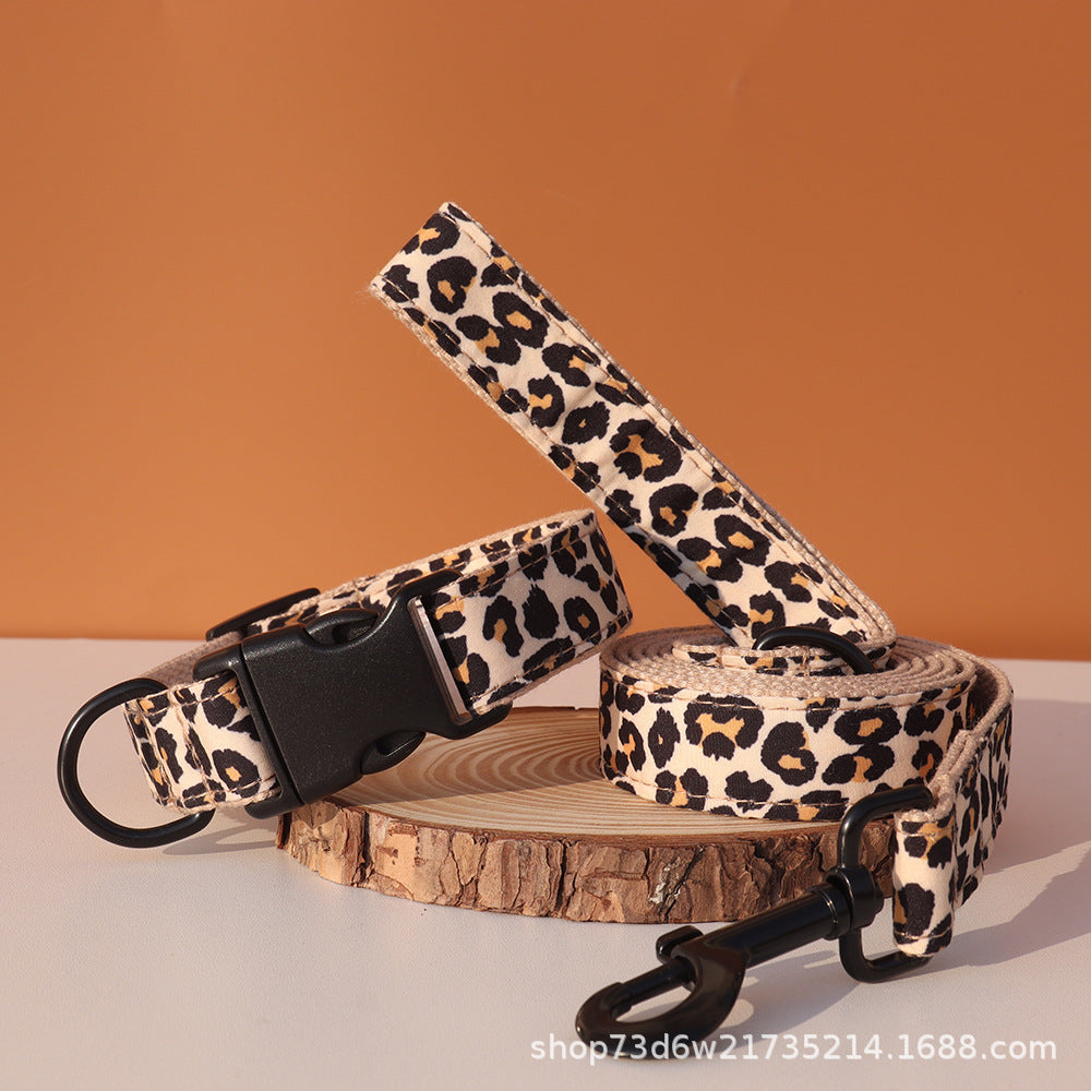Animal Print Training Collar
