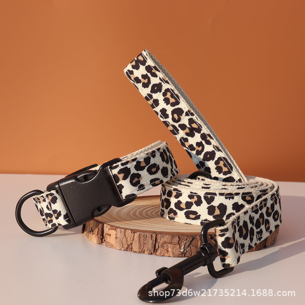 Animal Print Training Collar